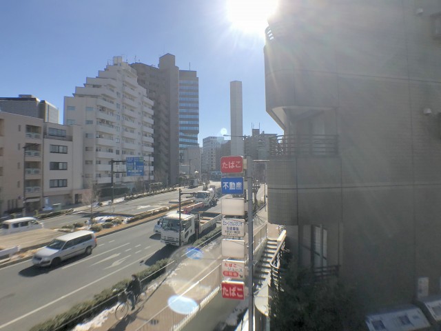 ライオンズマンション中野弥生町 バルコニー南