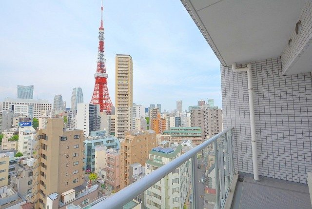 ライオンズ麻布十番スペリア バルコニー