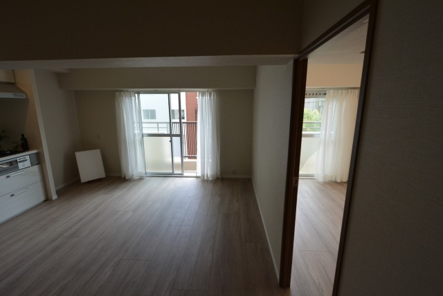 朝日目白台マンション 南側バルコニー