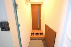 上馬マンション 玄関