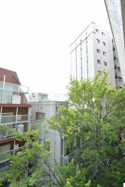 朝日目白台マンション 南側バルコニー