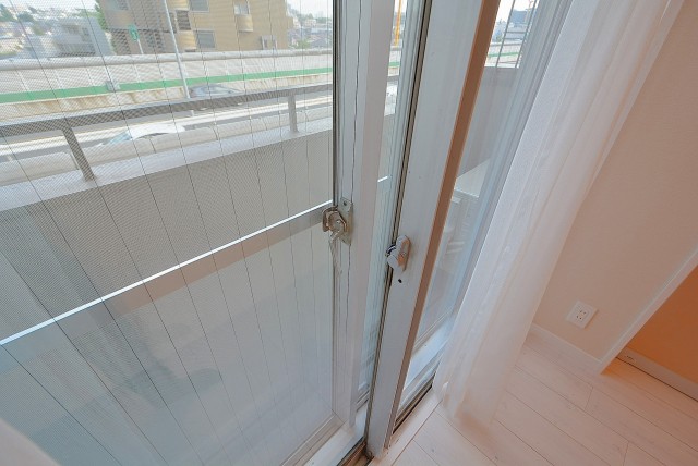 上馬マンション　バルコニー