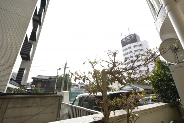 明大前フラワーマンション バルコニー