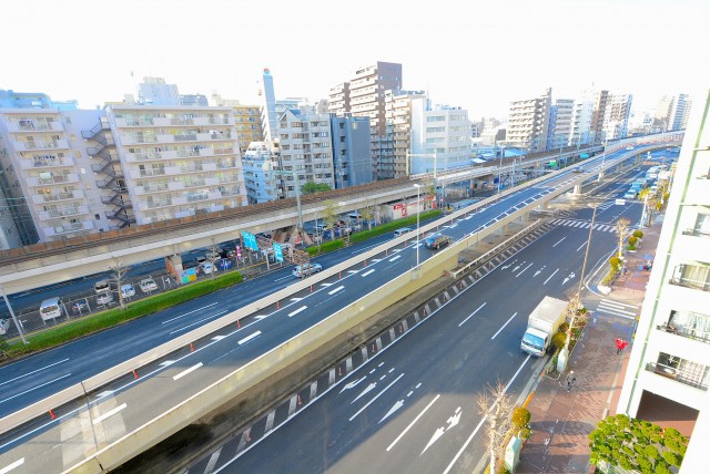 ライオンズマンション大森 バルコニー