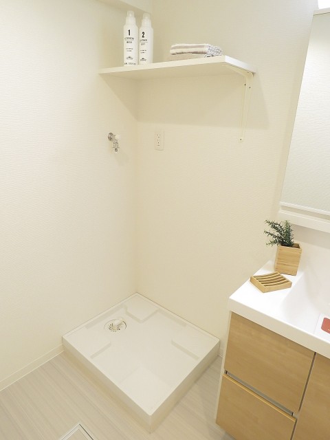 大森パークハイツ　洗濯機置場