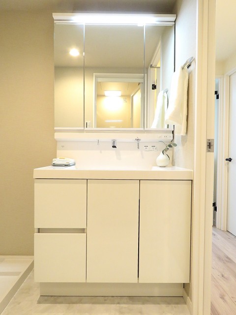 東建マンション学芸大　洗面化粧台