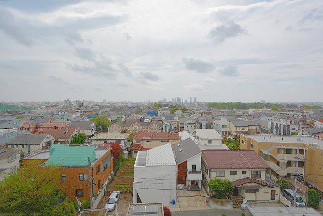 自由が丘ハイタウン バルコニー