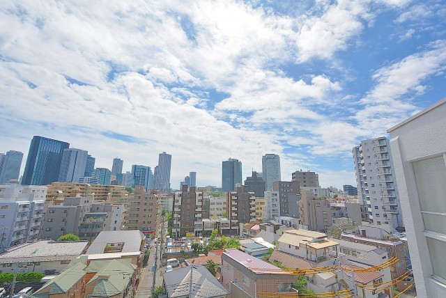 東中野コーポラス バルコニー