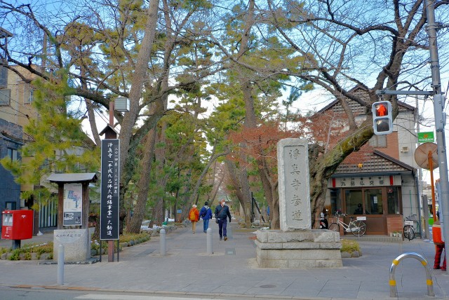 九品仏周辺 交番×寺