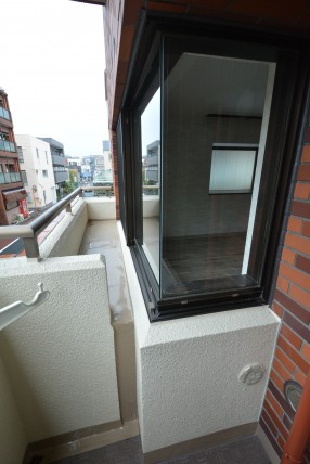 カルム桜新町パティオ 南西側バルコニー