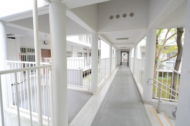 ファミリータウン東陽　外廊下