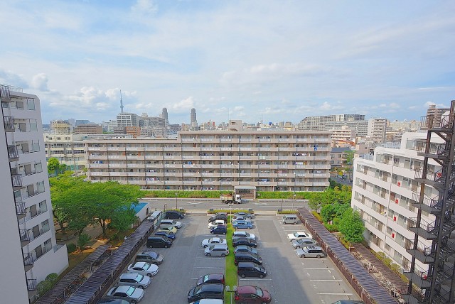 エクセル東陽町　外廊下