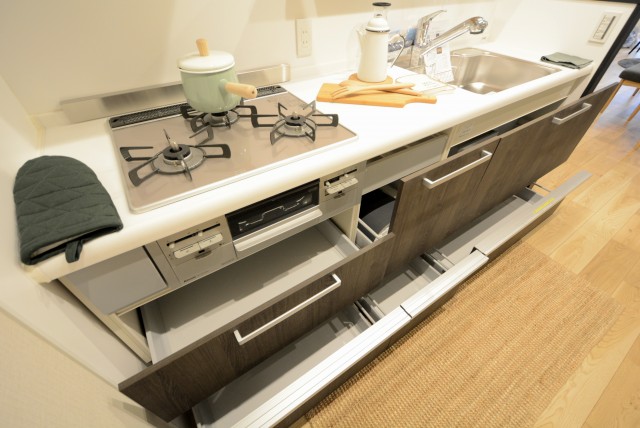 上馬マンション キッチン