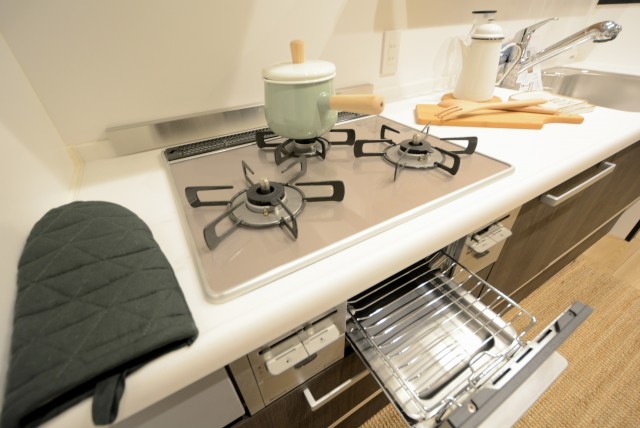 上馬マンション キッチン