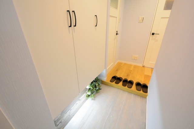 上馬マンション 玄関