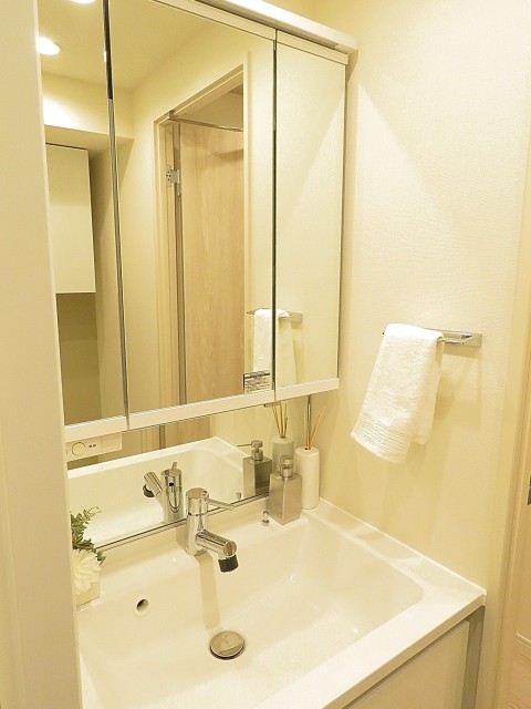 大森永谷マンション　洗面化粧台