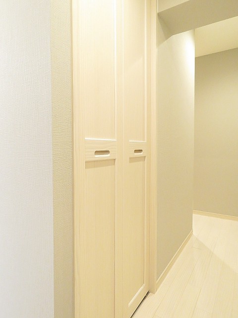 ライオンズマンション南平台　洗濯機置場扉