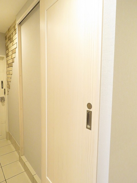 ライオンズマンション南平台　洗面室扉