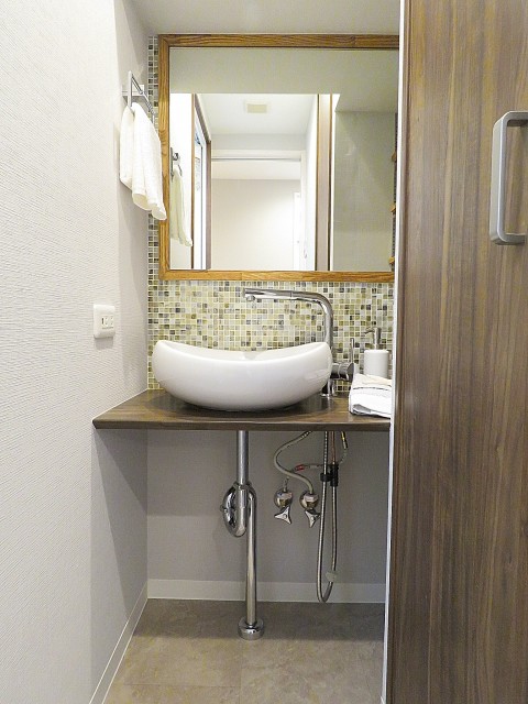 ライオンズマンション南平台　洗面化粧台