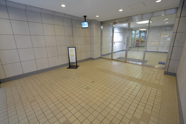 上馬マンション エントランス