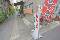 月島・もんじゃ屋さん等