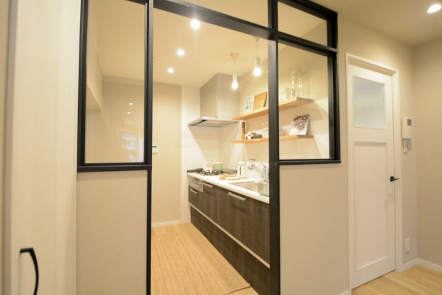 上馬マンション キッチン