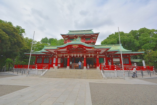 門仲駅周辺 富岡八幡