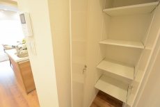 チサンマンション原宿 LD入口収納R