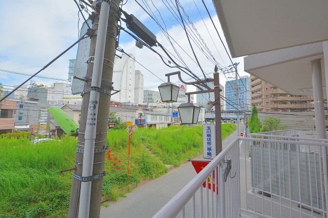 二子玉川宝ロイヤルハイツ バルコニー