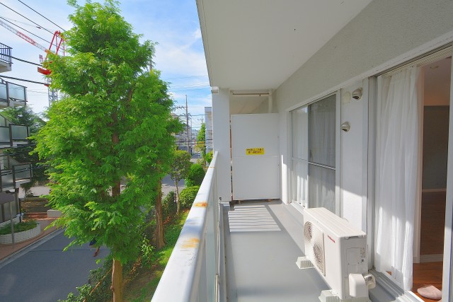 上野毛リッツハウス バルコニー