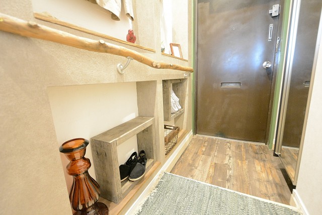 柿の木坂スカイマンション 玄関