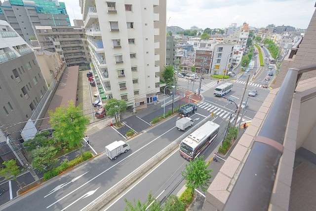 目黒青葉台グランドハイツ バルコニー