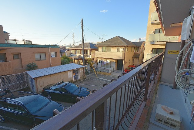 柿の木坂スカイマンション バルコニー