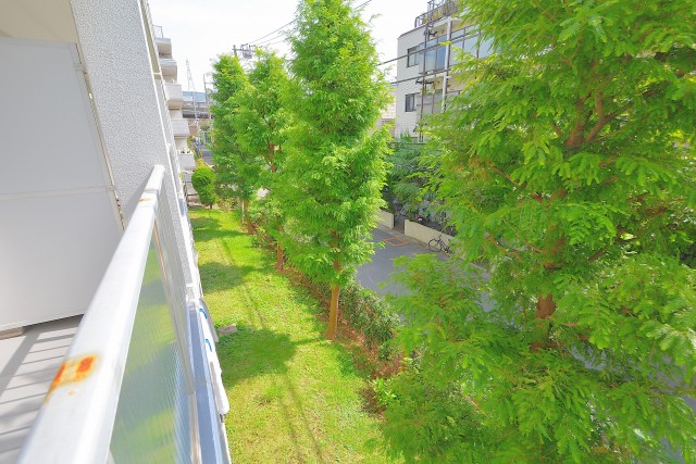 上野毛リッツハウス バルコニー
