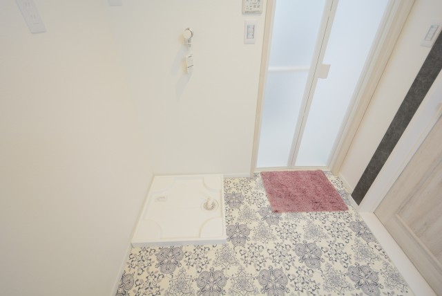 柿の木坂スカイマンション 洗濯機置場