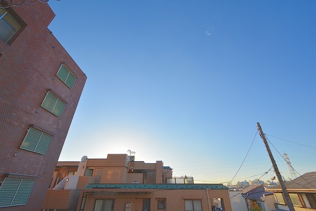 柿の木坂スカイマンション バルコニー