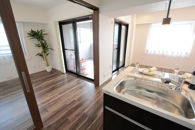 ライオンズマンション渋谷第２ バルコニー