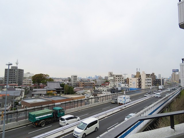 中銀桜新町マンシオン　廊下眺望