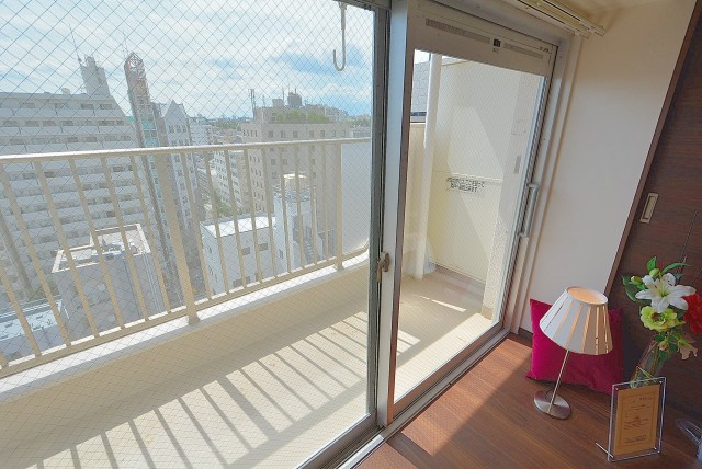 青葉台フラワーマンション バルコニー