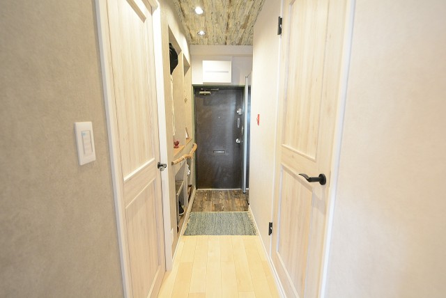 柿の木坂スカイマンション 廊下