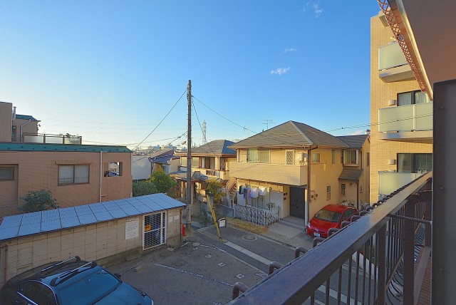 柿の木坂スカイマンション バルコニー