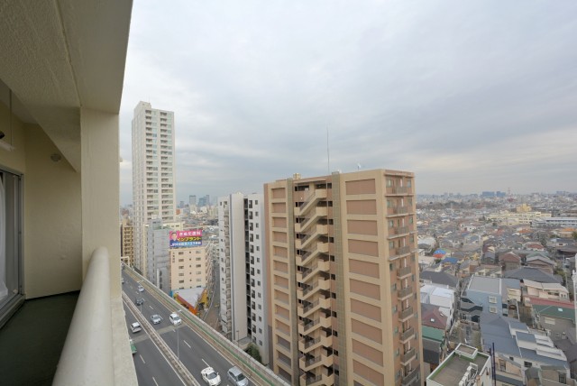 上馬ハイホーム バルコニー