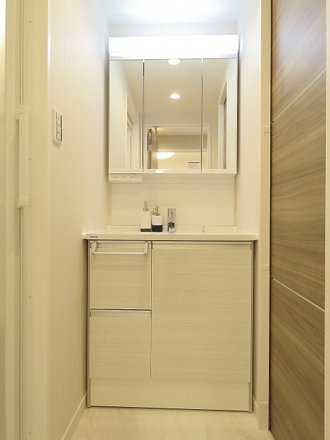 都立大コーポラス　洗面化粧台