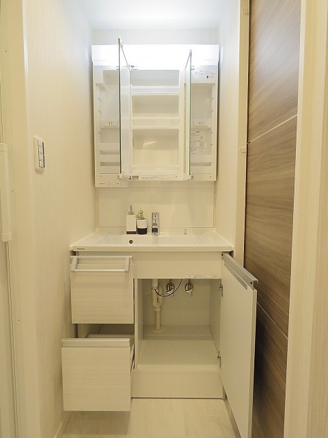 都立大コーポラス　洗面化粧台