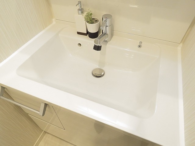 都立大コーポラス　洗面化粧台