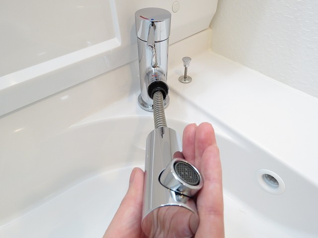 ラフィネ東銀座　洗面化粧台