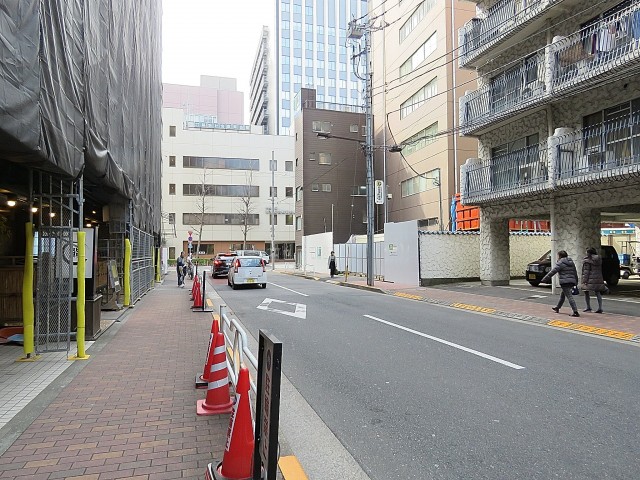 ラフィネ東銀座　前面道路