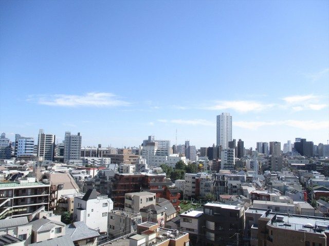 三軒茶屋パークホームズ バルコニー