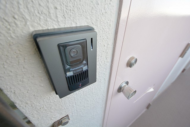 柿の木坂パレス 玄関