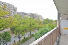 アルファスシティ大島 バルコニー